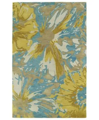 Kaleen Brushstrokes Brs06 05 Gold Area Rug Collection
