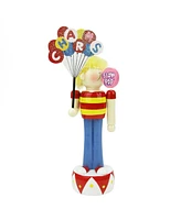 Northlight 10.75" Decorative Charms Blow Pop Wooden Boy Christmas Figure