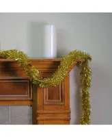 Northlight 50' Traditional Shiny Gold Christmas Foil Tinsel Garland - Unlit