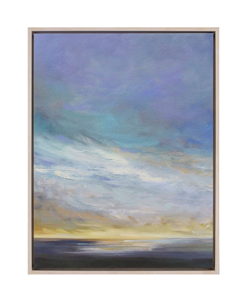 Paragon Coastal Clouds Ii Framed Wall Art, 42" x 32"