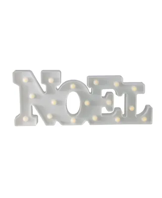 Northlight 17" Battery Operated Led Lighted "Noel" Christmas Marquee Sign