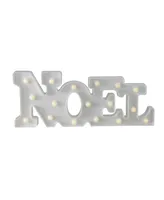 Northlight 17" Battery Operated Led Lighted "Noel" Christmas Marquee Sign