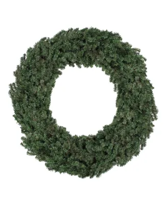 Northlight 6' Commercial Size Canadian Pine Artificial Christmas Wreath - Unlit