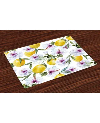 Ambesonne Spring Place Mats