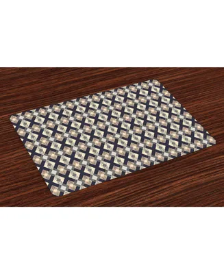 Ambesonne Boho Place Mats, Set of 4