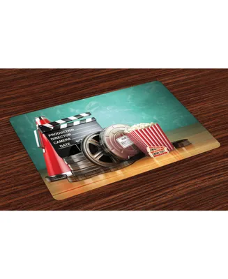 Ambesonne Movie theater Place Mats