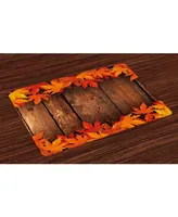 Ambesonne Fall Place Mats