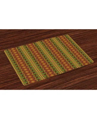 Ambesonne African Place Mats