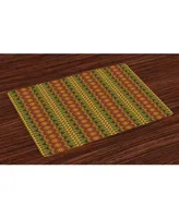 Ambesonne African Place Mats