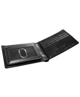 Men's Mancini Boulder Collection Rfid Secure Billfold with Removable Left Wing Passcase