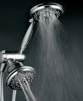HotelSpa 30-Setting Shower Head/Handheld Combo and 3-Stage Shower Filter