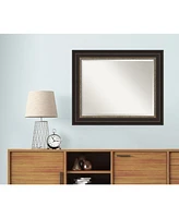 Amanti Art Impact Framed Bathroom Vanity Wall Mirror