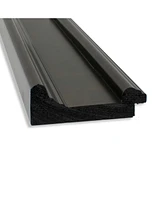 Amanti Art Ridge Framed Bathroom Vanity Wall Mirror, 33.5" x 27.50"