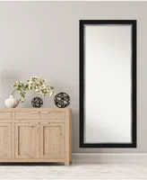 Amanti Art Eva Silver-tone Framed Floor/Leaner Full Length Mirror