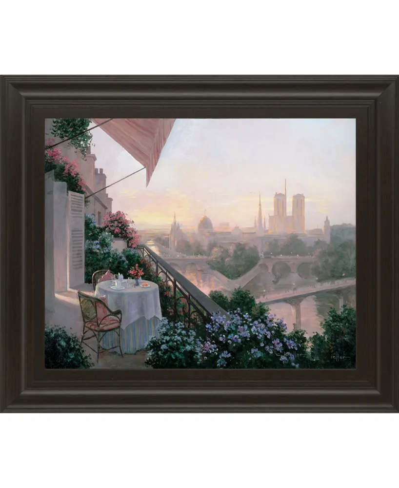 Classy Art Dinner For Two by Christa Kieffer Framed Print Wall Art, 22" x 26"