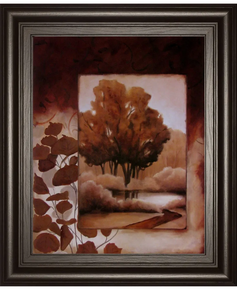 Classy Art Fall Vignette I by Carol Robinson Framed Print Wall Art, 22" x 26"