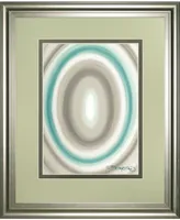 Classy Art Concentric Ovals 1 by David Bromstad Framed Print Wall Art, 34" x 40"