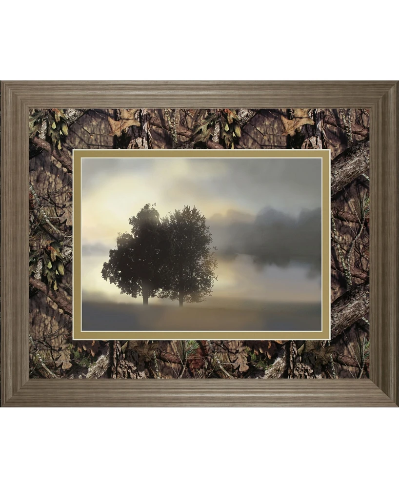 Classy Art Misty Morning by Nan Framed Print Wall Art, 34" x 40"