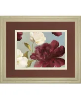 Classy Art Deep Peonies Ii by Asia Jensen Framed Print Wall Art, 34" x 40"