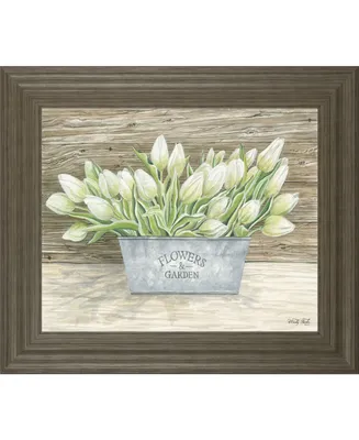 Classy Art Flowers & Garden Tulips by Cindy Jacobs Framed Wall Art, 22" x 26"