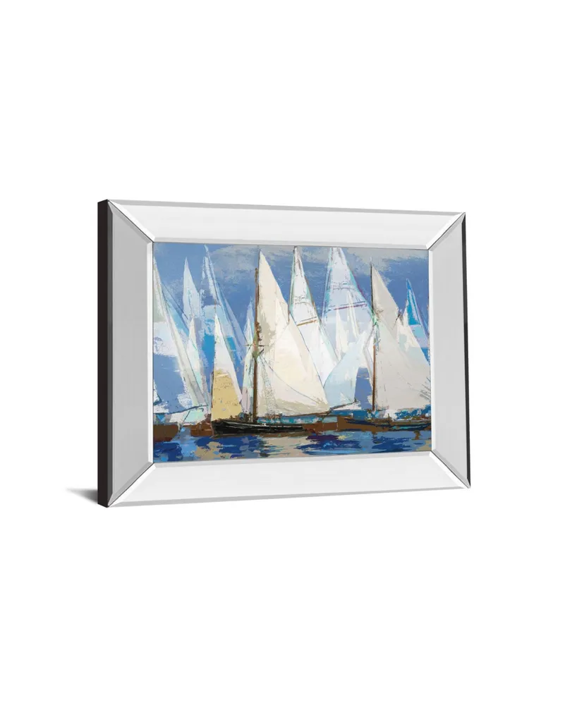 Classy Art Fleot Ii by Paul Duncan Mirror Framed Print Wall Art, 22" x 26"