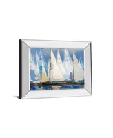 Classy Art Fleot Ii by Paul Duncan Mirror Framed Print Wall Art, 22" x 26"