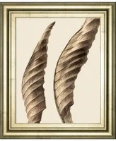 Classy Art Turning Leaves I by Jeff Friesen Framed Print Wall Art, 22" x 26"