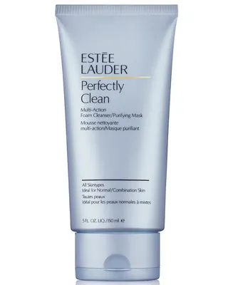 Estee Lauder Perfectly Clean Multi-Action Foam Cleanser/Purifying Mask, 5