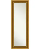 Amanti Art Parlor Gold-tone on The Door Full Length Mirror, 19.62" x 53.62"
