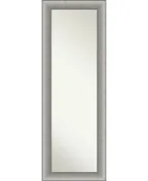 Amanti Art Elegant Brushed on The Door Full Length Mirror, 18.75" x 52.75"
