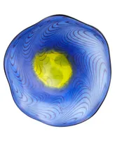 Cyan Design Art Glass Bowl - Blue
