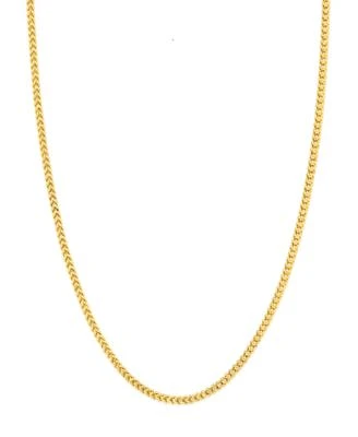 Franco Chain Link Necklace Collection 1 7 8mm In 14k Gold