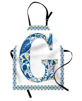 Ambesonne Letter G Apron