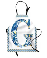 Ambesonne Letter G Apron