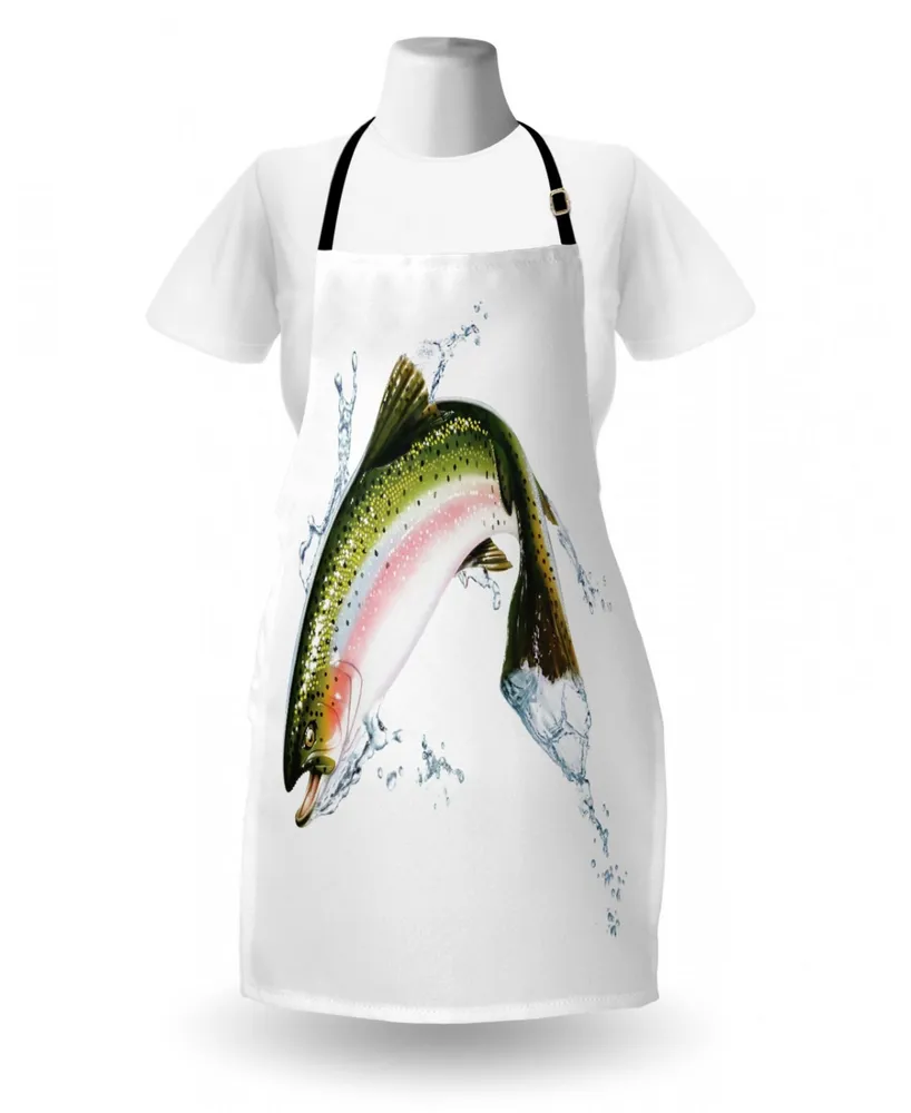 Ambesonne Fish Apron