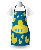 Ambesonne Rubber Duck Apron