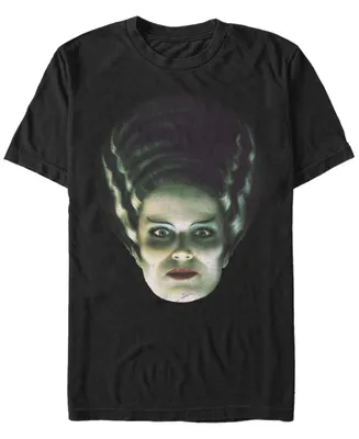Universal Monsters Men's Frankenstein's Bride Big Face Short Sleeve T-Shirt