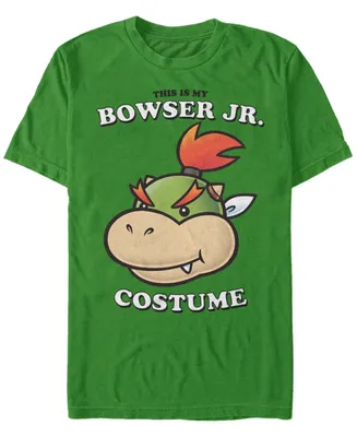 Nintendo Men's Super Mario Bowser Jr. Halloween Costume Short Sleeve T-Shirt