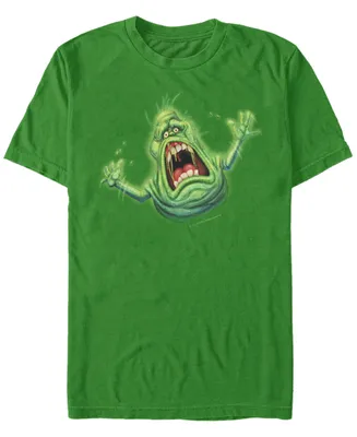 Fifth Sun Ghostbusters Slimer B Men's Short Sleeve T-shirt
