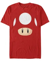 Nintendo Men's Super Mario Mushroom Costume Short Sleeve T-Shirt