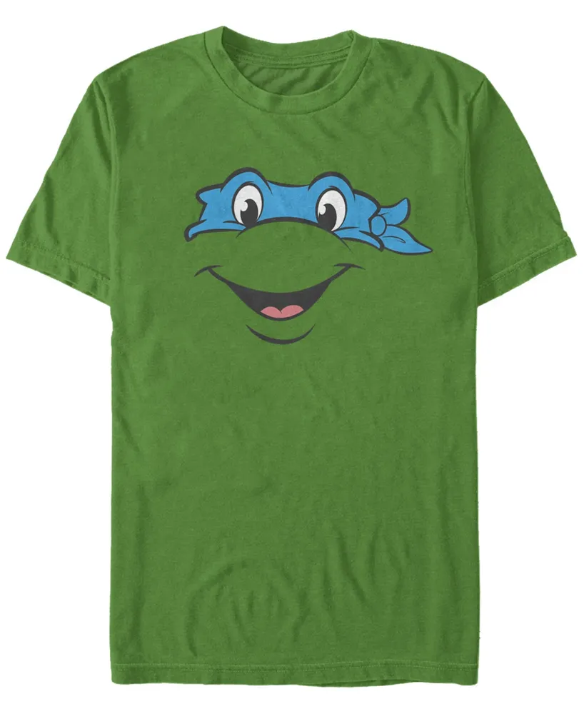 Nickelodeon Teenage Mutant Ninja Turtles Leonardo Big Face Short Sleeve T-Shirt