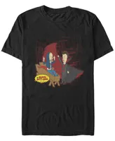 Mtv Men's Beavis and Butthead Halloween Vampires Short Sleeve T-Shirt