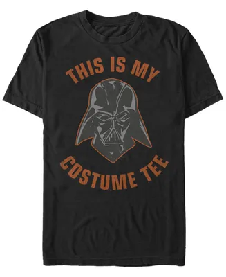 Star Wars Men's Darth Vader Halloween Costume Short Sleeve T-Shirt