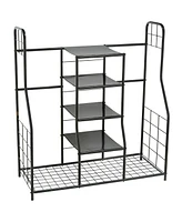 Golf Bag Sports Dual Golf Storage Organizer - Golf Organizer Rack for Indoor & Outdoor - Large Capacity Garage Sports Equipment Organizer
