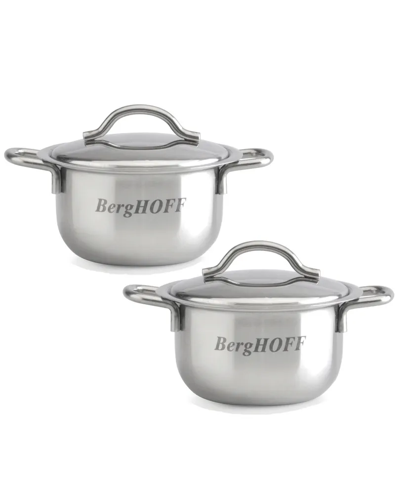 BergHOFF Essentials 7 piece 18/10 Stainless Steel Cookware Set, Hotel