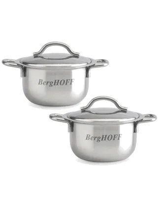 BergHOFF Ouro Gold Stainless Steel 11 Piece Cookware Set