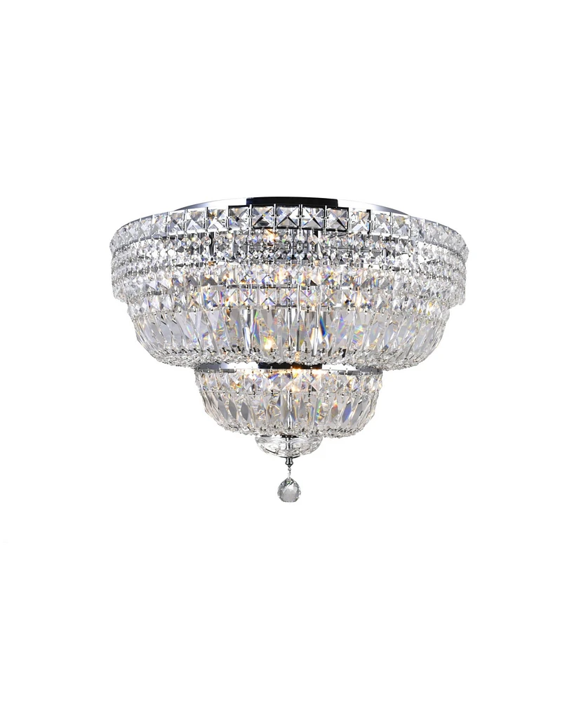 Cwi Lighting Stefania 9 Light Flush Mount