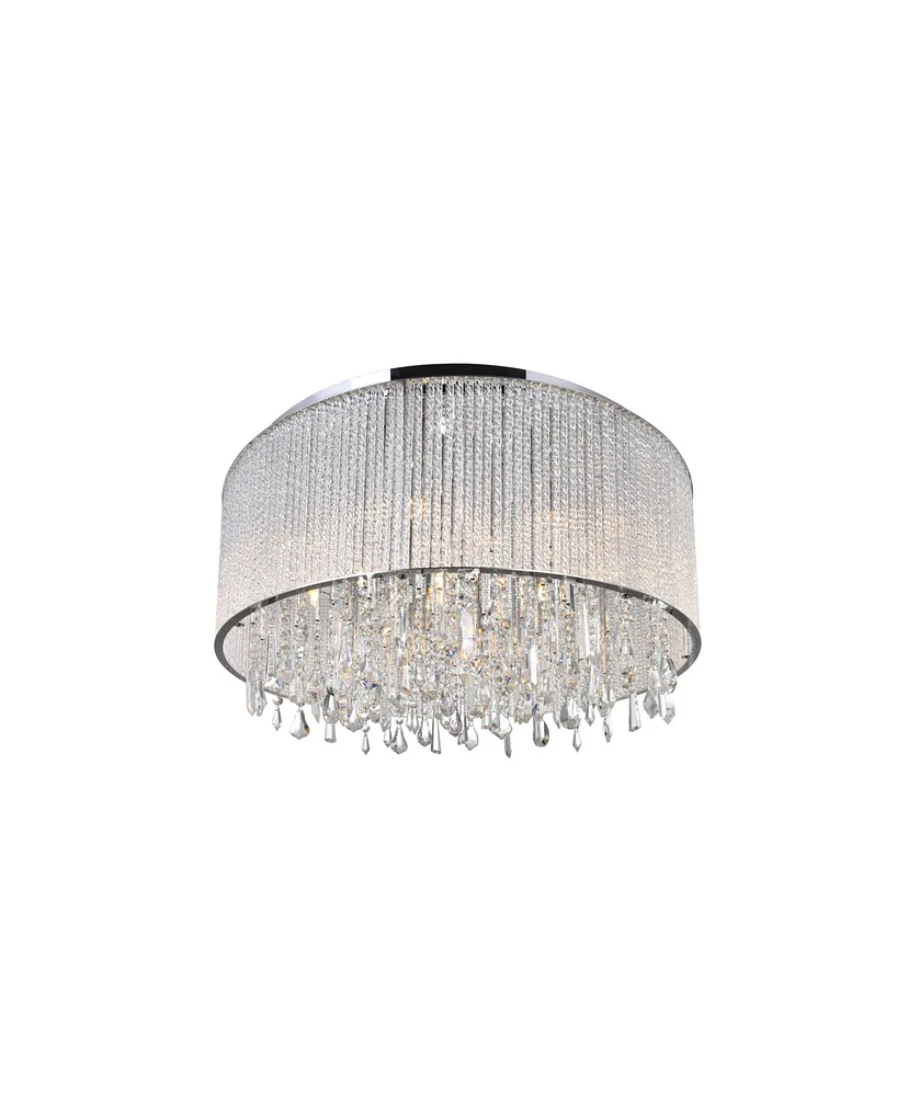 Cwi Lighting Benson 14 Light Flush Mount