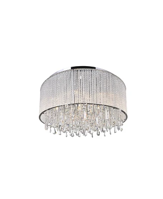 Cwi Lighting Benson 14 Light Flush Mount