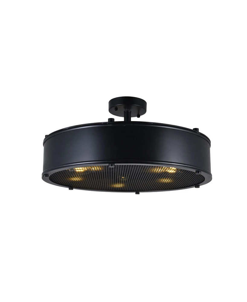 Cwi Lighting Tigris 5 Light Flush Mount